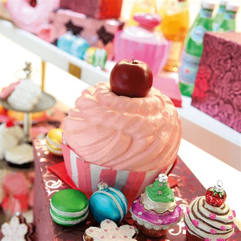 Cherry Cupcake Food Dummy 20 Cm DecoWoerner