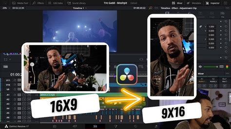 How To Turn Horizontal Timeline Vertical In Davinci Resolve 18 Youtube