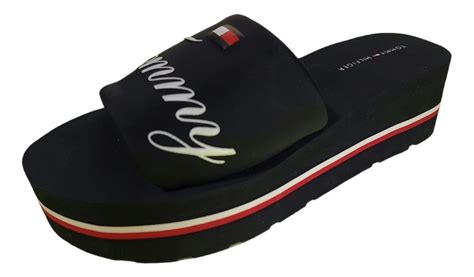 Sandalias Tommy Hilfiger Original Para Mujer De Plataforma Env O Gratis