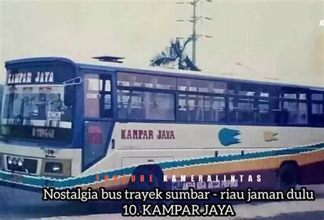 Nostalgia Foto Foto PO Bus Legendaris Di Era 90 An Yang Tancap Gas Poll