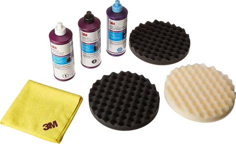 M Perfect It Buffing Polishing Kit Pad Compound Foam