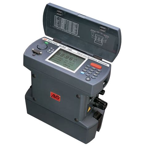 Megger DLRO 10X Advanced Digital Low Resistance Ohmmeter Microohmeter