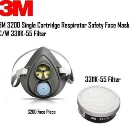 jual   masker  face mask respirator single cartridge masker