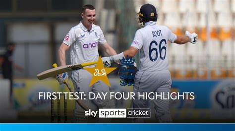 Pakistan vs England | First Test, Day Four highlights | Cricket News ...