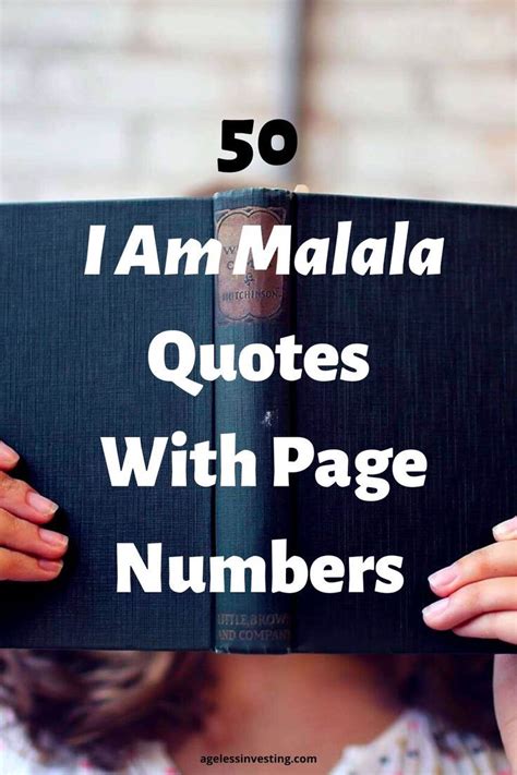 50 I Am Malala Quotes With Page Numbers Malala Quotes Inspirational