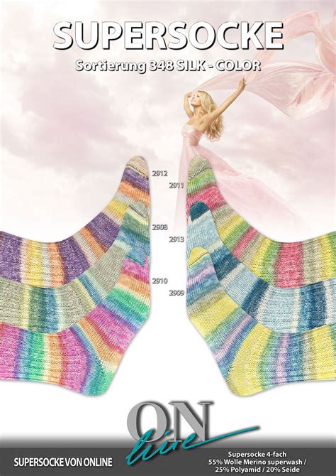 ONline Supersocke Sort 348 Silk Color 100g LANA GROSSA Online Shop