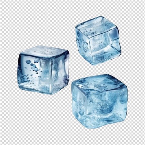 Premium Psd Psd Ice Cube