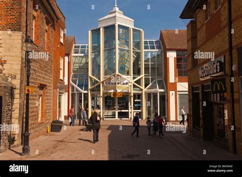 The Cornhill Walk Indoor Shopping Centre In Bury Saint Edmunds