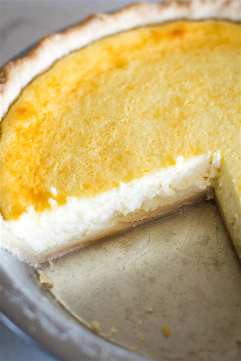 Old Fashioned Cottage Cheese Pie Recipe