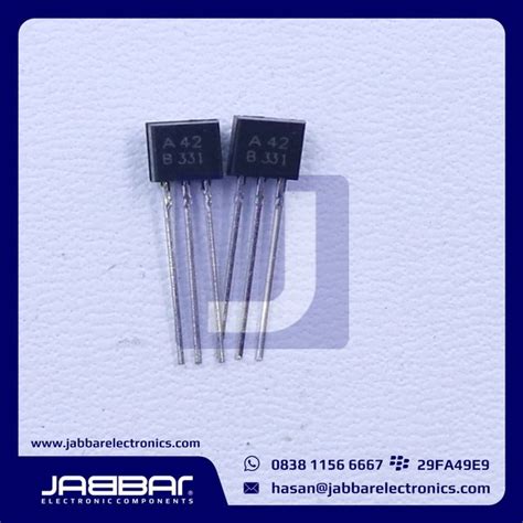 Jual Transistor A42 B331 To 92 Di Lapak Jabbar Electronics Bukalapak