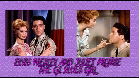 Elvis Presley And Juliet Prowse The G I Blues Love Affair Youtube