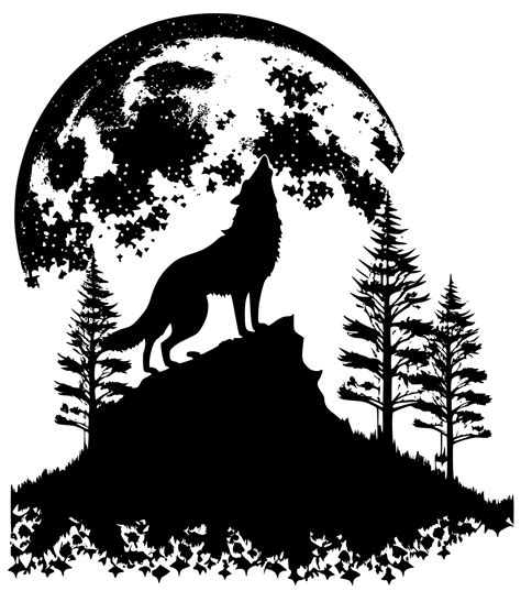 silhouette drawing 6