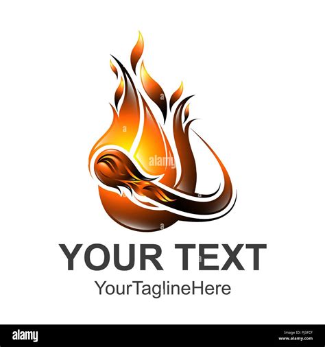 Fire logo hi-res stock photography and images - Alamy