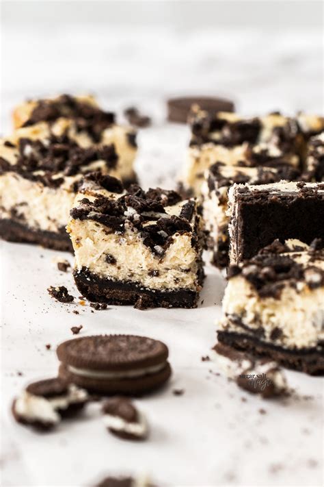 Oreo Cheesecake Bars Sugar Salt Magic