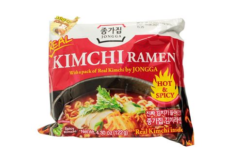 Kimchi Ramen Soupe instantanée de nouilles épicée 122g