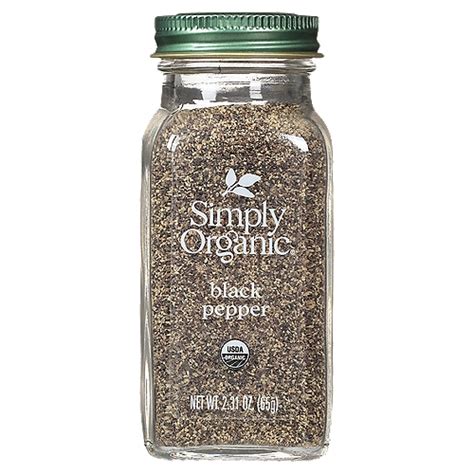 Simply Organic Black Pepper 2 31 Oz