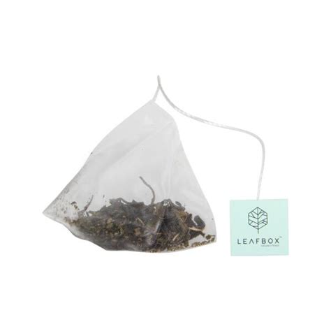 Leafbox Miracle Mint Green Tea 20 Nitrogen Flushed Pyramid Tea Bags 18 2 Free Samples Jiomart