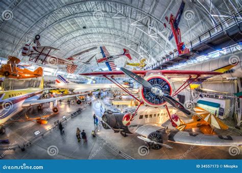 National Air And Space Museum - Udvar-Hazy Center Editorial Stock Photo ...