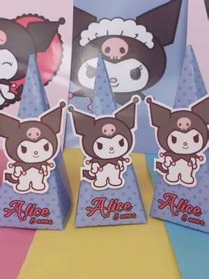 Caixa Pir Mide Kuromi Compre Produtos Personalizados No Elo