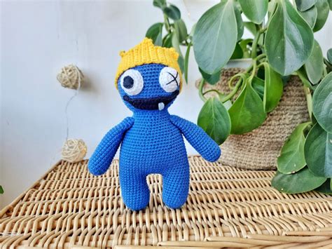 Crochet Blue Rainbow friends pattern. Amigurumi Blue Rainbow - Inspire ...