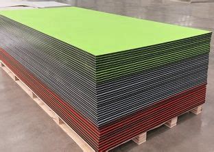 Sandwich 3 Layer HDPE Board Double Color Plastic Sheet Two Colors Hdpe