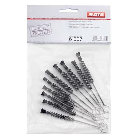 Купить SATA Набор для чистки пистолетов, 10 щёток