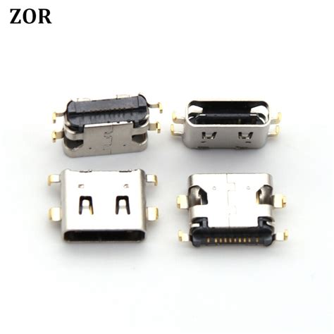 10 Piezas Para Highscreen Bay Micro Mini Usb Jack Conector De Puerto De Carga Dock Piezas De