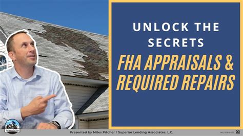 FHA Appraisals And Required Repairs Unlock The Secret YouTube