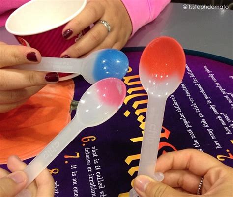 Color Changing Spoons Explained Froyo Gelato Supplies