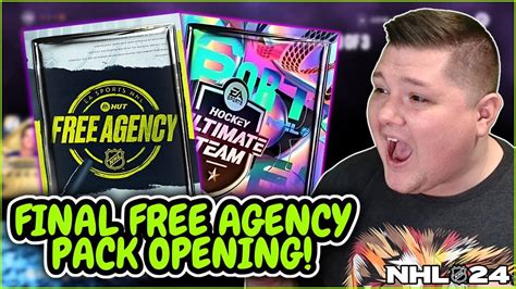 Thrash Hky My Best Pack Opening In Months Nhl Free Agency Packs