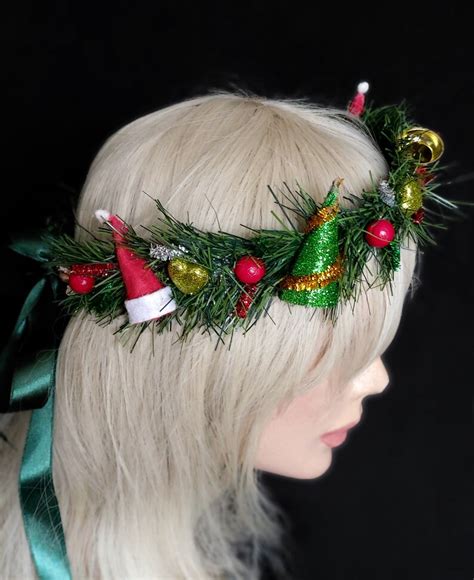 Christmas Party Crowns Christmas Supplies Christmas Crown Etsy