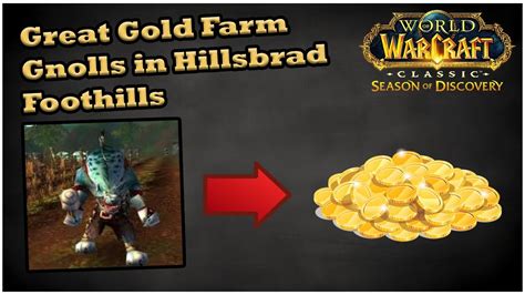 Great Gold Farm Hyperspawn Of Gnolls For Silk Cloth Wow Sod Youtube