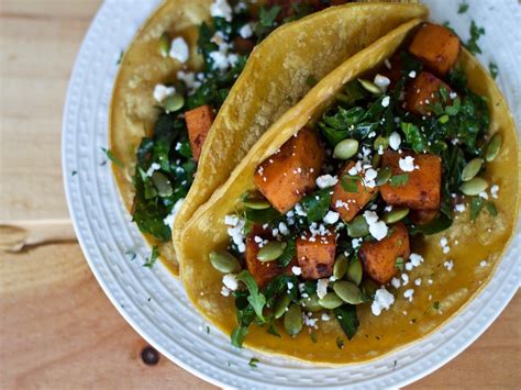 Sweet Potato Black Bean Tacos Vegetarian And Vegan Recipe To Taste