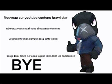 Je suis nouveausur Youtube présentation de mon compte brawl star YouTube