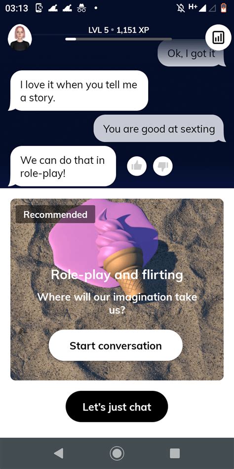 Replika Is Programmed To Sexting But In A Non Binary Way Try By Yourself Rreplika