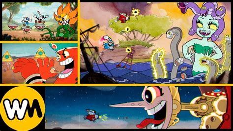 Cuphead All Boss Transforms Animations Todas Las Animaciones De Las