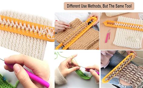 HZXMKB Knitting Loom Set Craft Kit Tools With Hook And Needles Crochet