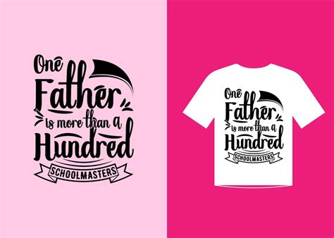 Fathers Day Quotes T Shirt Template Design Vector 11990806 Vector Art