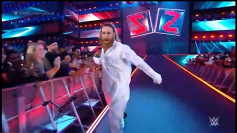 Sami Zayn Entrance Crown Jewel 2023 Youtube