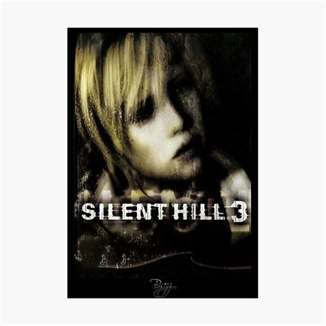 Silent Hill 3 Eu Ps2 Original Box Art No Neon Photographic Print