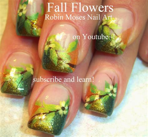 Robin Moses Nail Art Fall Nails Easy Fall Nails Easy Fall Designs