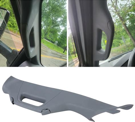 Ecotric A Pillar Grab Handle Interior Trim Driver Side Compatible With 2011 2015 Ford F250 F350