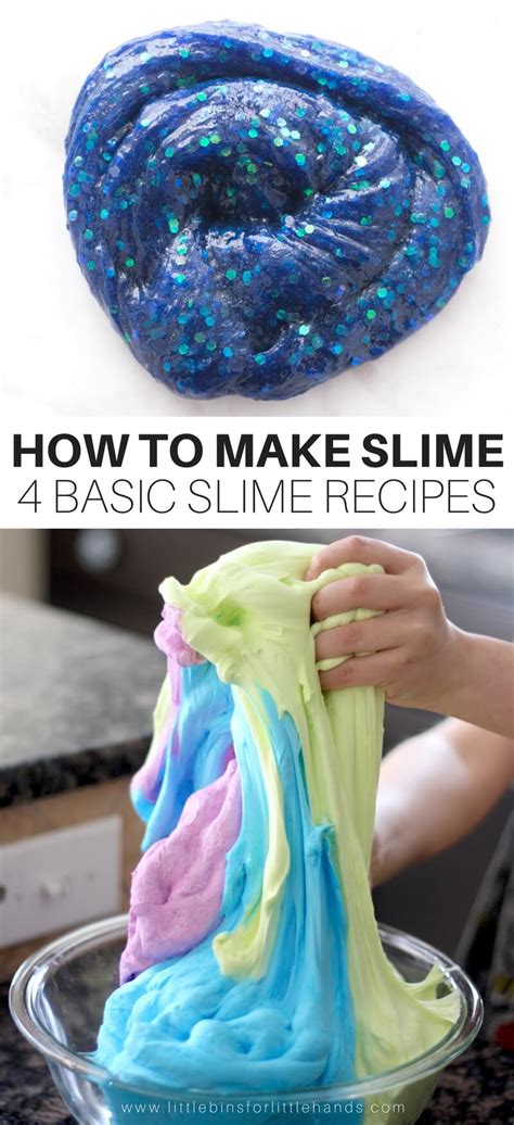 How To Make Basic Slime Recipes The Kids Will Love