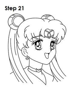 Dibujos De Anime Sailor Moon Para Colorear Vsun