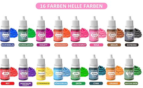 Lebensmittelfarbe Farben Lebensmittel Farben Set Hoch