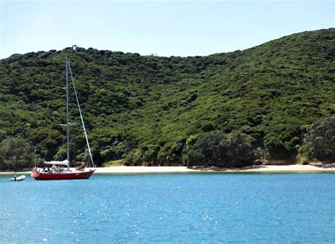 Bay of Islands: Arriving at Paradise Bay, Urupukapuka Island (New ...