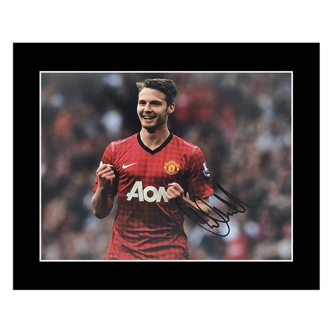 Signed Nick Powell Photo Display 12x10 Manchester United Icon