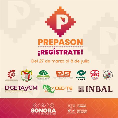 Presenta Sec Sonora Convocatoria De Ingreso A Preparatorias P Blicas