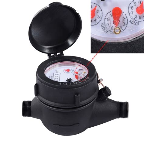 Nylon Plastic Water Meter With Pre Equipped Accuracy Class C R