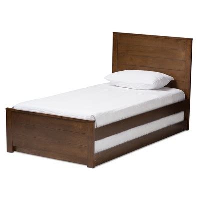 Twin Catalina Modern Classic Mission Style Finished Wood Platform Bed